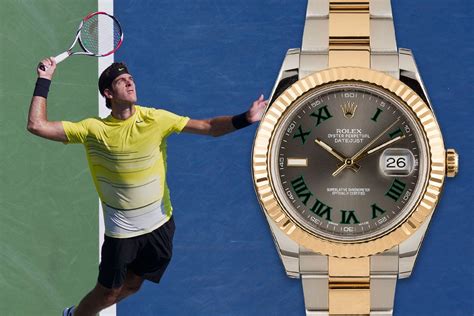 juan martin del potro rolex
